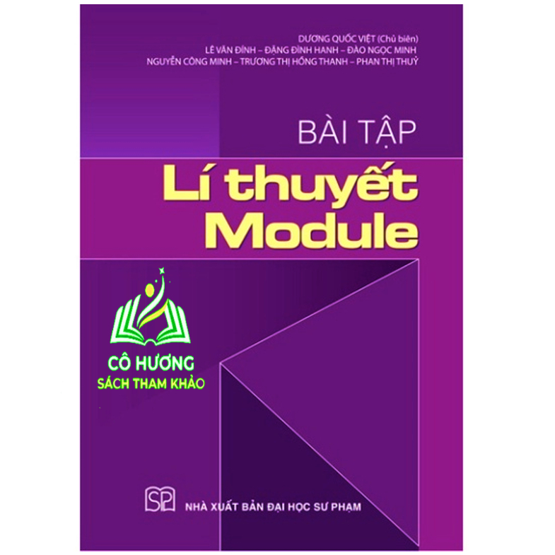 Sách - Bài tập Lí thuyết Module - NXB Đại học Sư phạm