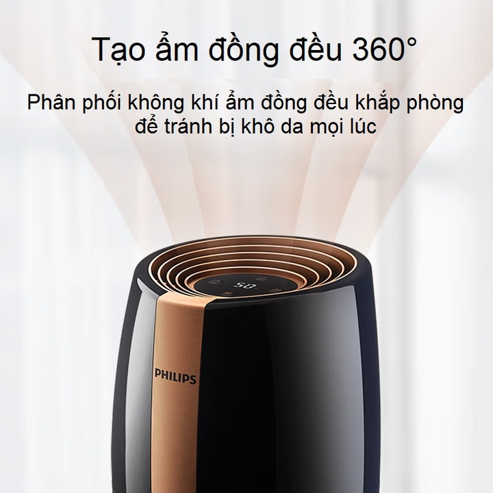 Máy tạo độ ẩm NanoCloud cao cấp Philips - HU2718/00 - HÀNG CHÍNH HÃNG