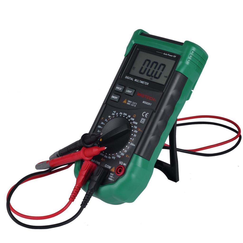 MASTECH MS8261 Digital Multimeter AC DC Capacitance Resistance Tester Meter