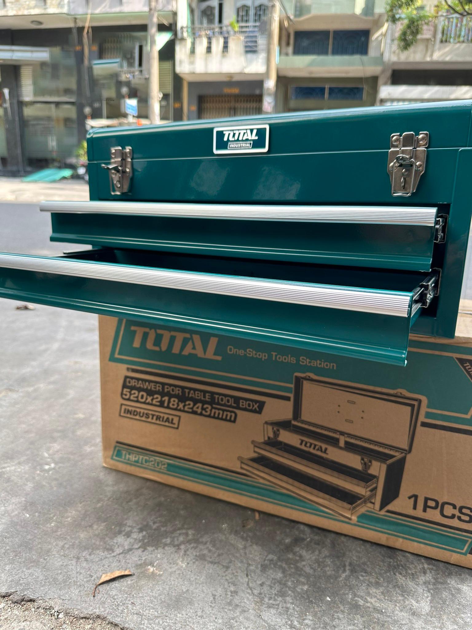 HỘP CÔNG CỤ NGĂN KÉO DI ĐỘNG TOTAL THPTC202 - HÀNG CHÍNH HÃNG