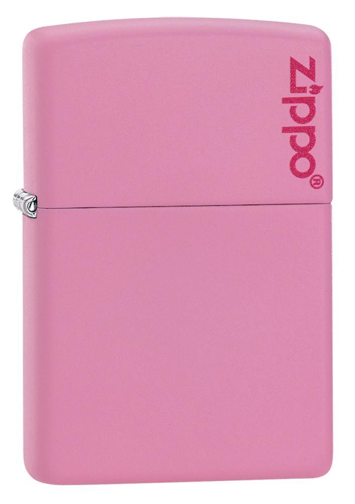 Bật Lửa Zippo Pink Matte with Logo 238ZL