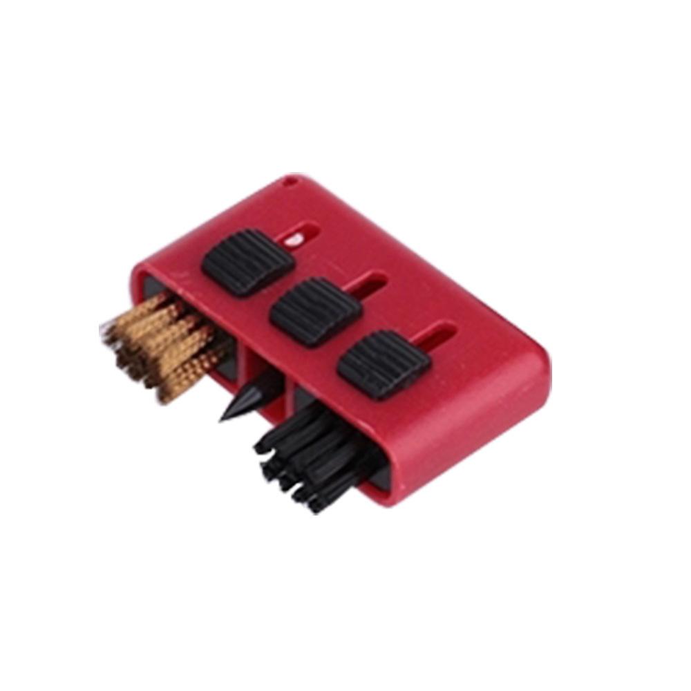 Câu lạc bộ gôn 3 trong 1 Groove Putter Wedge Ball Bàn chải làm sạch Giày Cleaner Golfer Color: Black