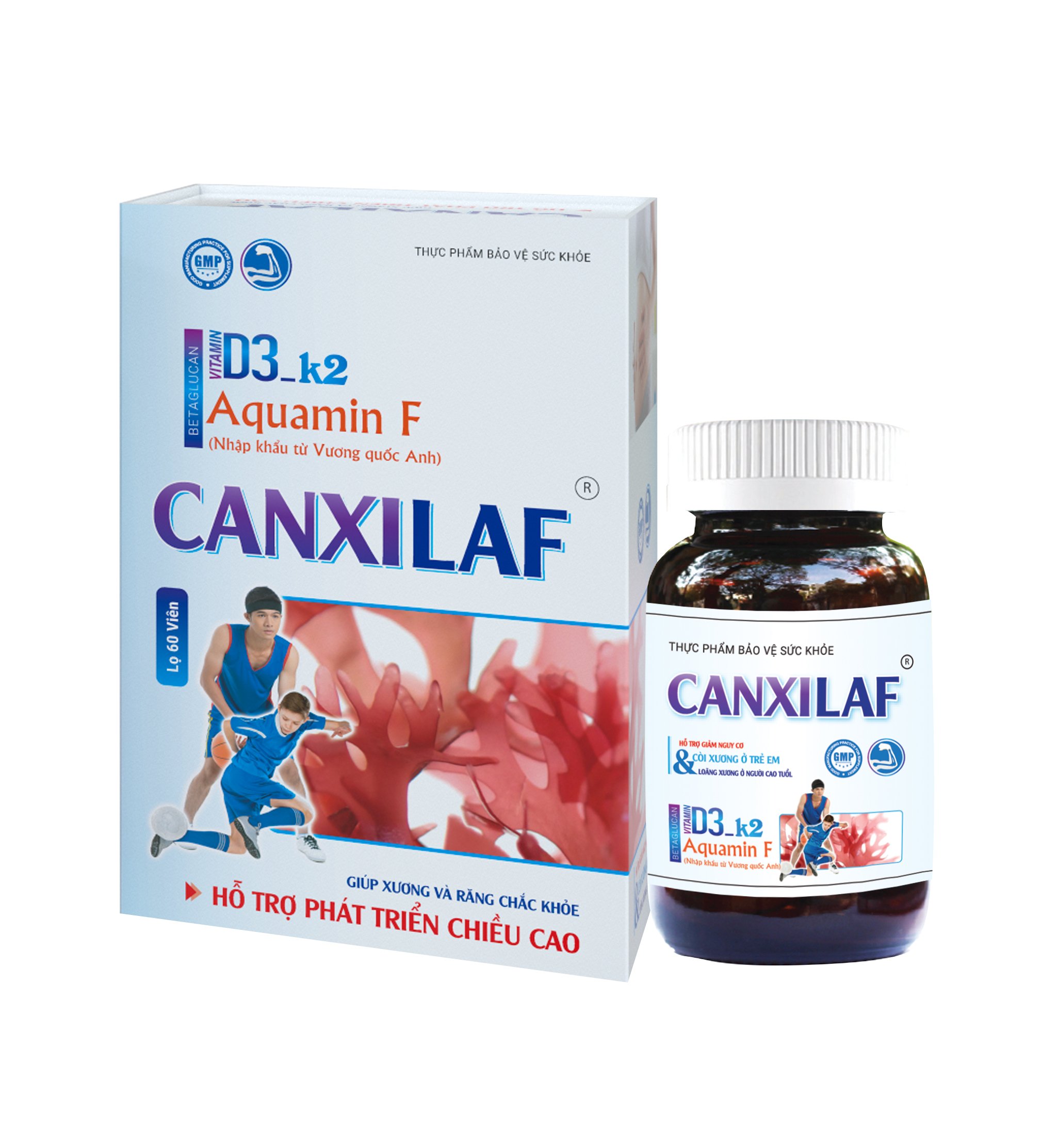 Viên uống hỗ trợ tăng chiều cao từ Tảo Biển Nhật Bản, bổ sung Canxi và Vitamin D3 giảm nguy cơ loãng xương Canxi Laf