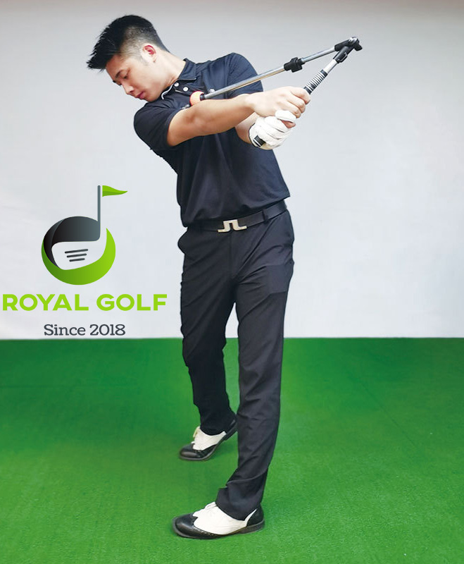 Gậy Chỉnh Swing Golf Thu gọn