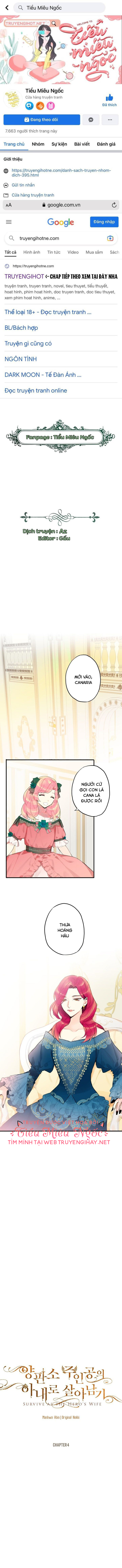 sống sót với thân phận là vợ của vị anh hùng chapter 4 1