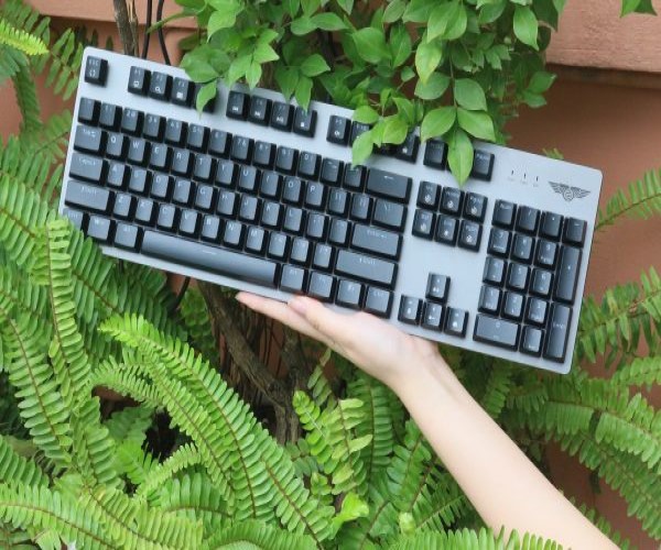 Bàn phím cơ có dây Gaming NEWMEN GE369 Hotswap Keycap ABS Double-shot - Hàng Chính Hãng