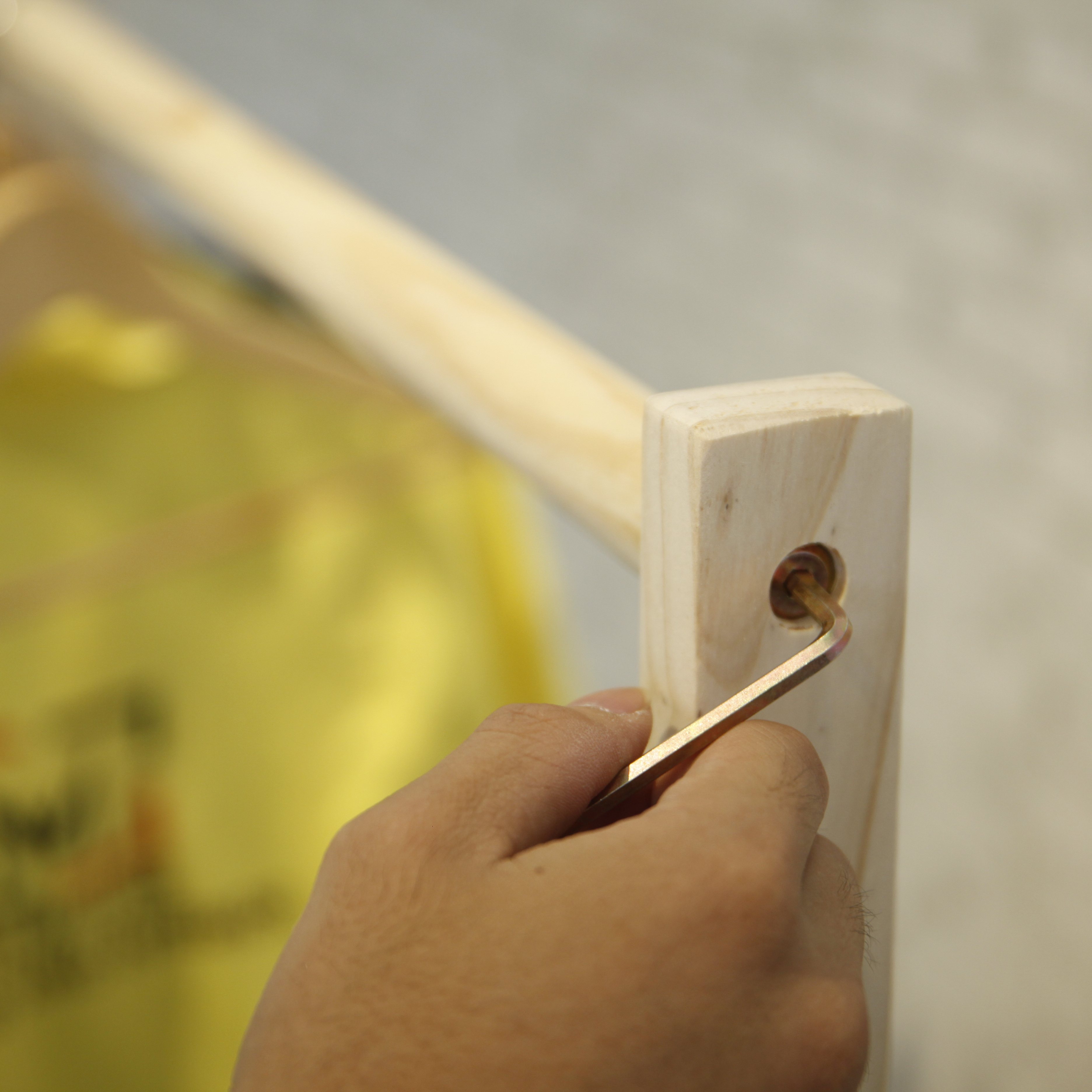 GIÁ TREO QUẦN ÁO GỖ LẮP RÁP HÀN QUỐC MWFURNITURE - SINGLE HANGER NATURAL
