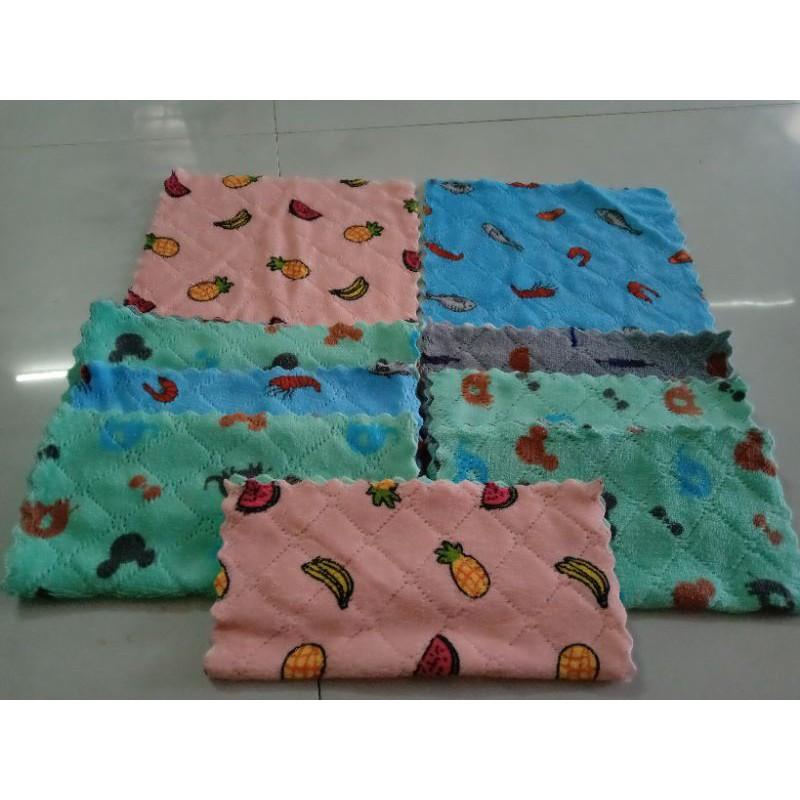 Khăn Lau Mặt Hình Vuông OGGY Ngộ Nghĩnh Chất Liệu Cotton Dành Cho Trẻ Em