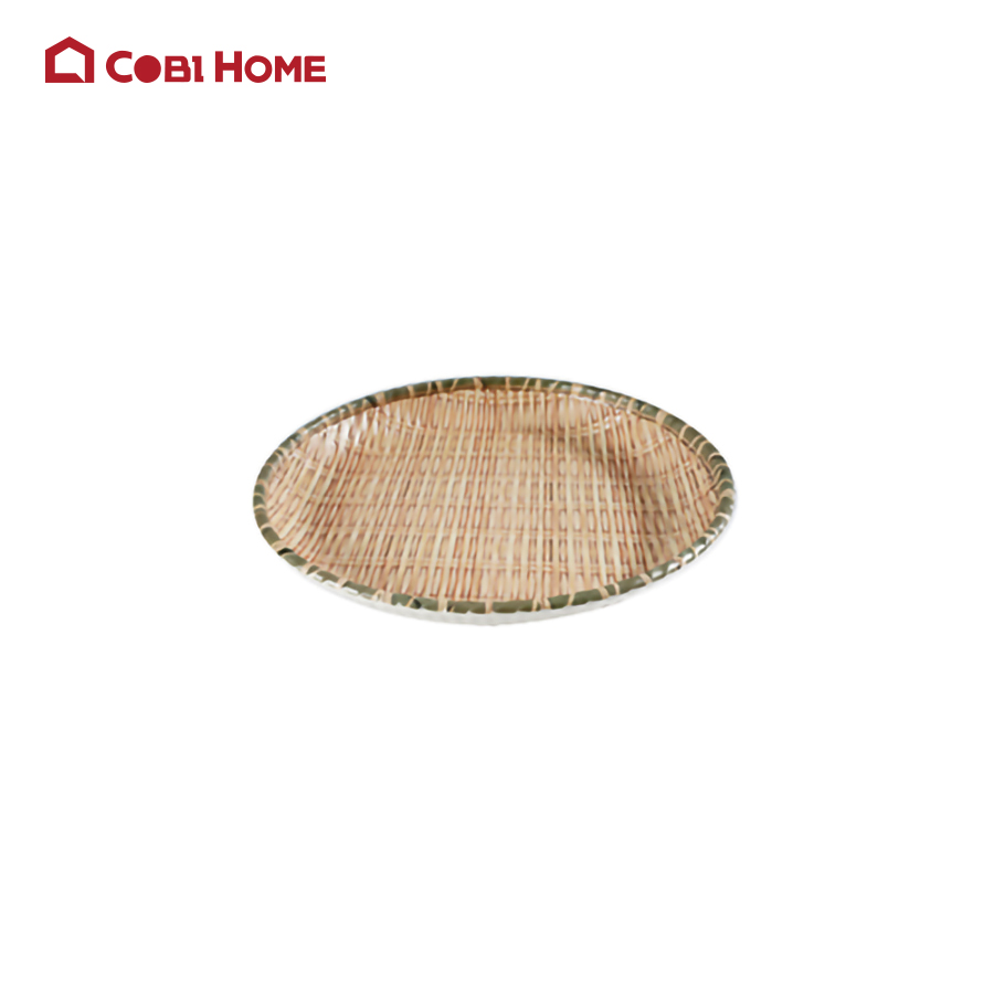 Đĩa giả mây tre đan bằng melamine