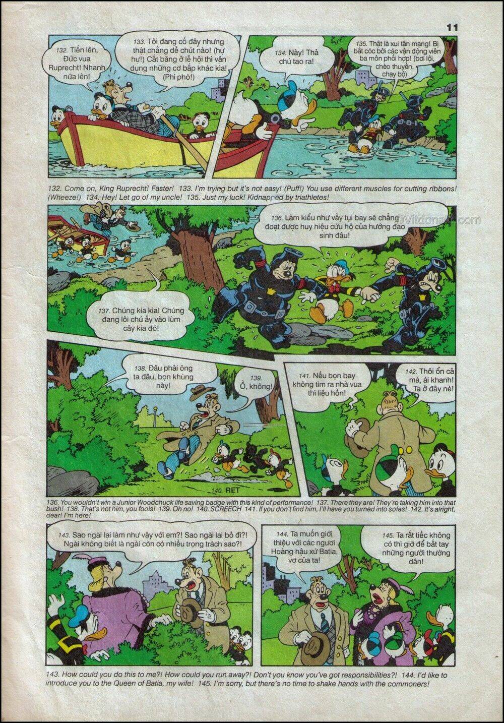 donald và bạn hữu chapter 14 14