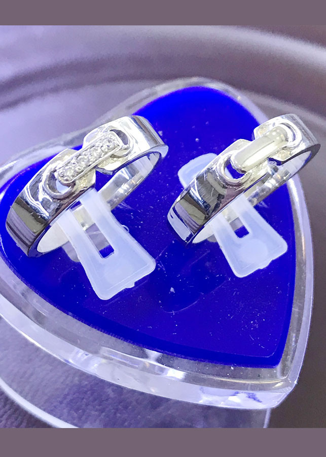Nhẫn Đôi Bạc ND1100 Mini