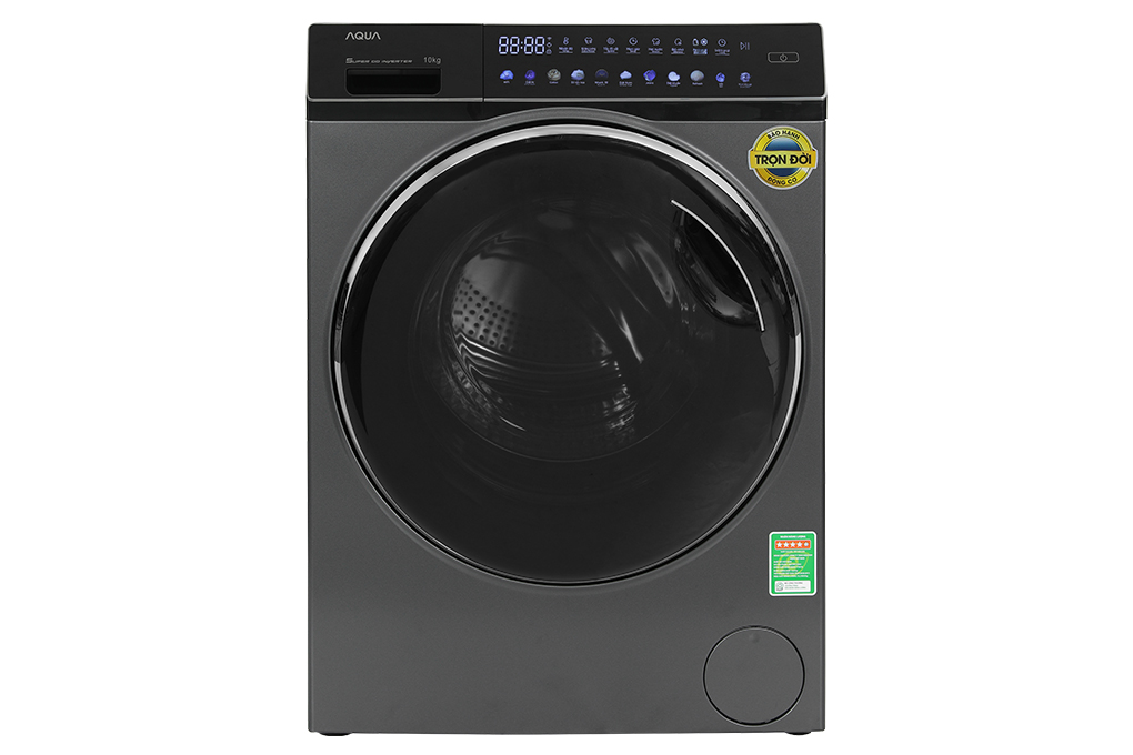 AQD-DW1000J(BK) - MÁY GIẶT CỬA TRƯỚC AQUA AQD-DW1000J(BK) INVERTER - Hàng chính hãng