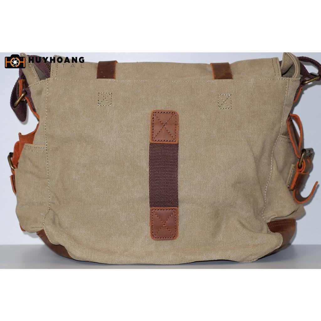 Túi Đựng Máy Ảnh Canvas Ak Army | Xanh - Đen