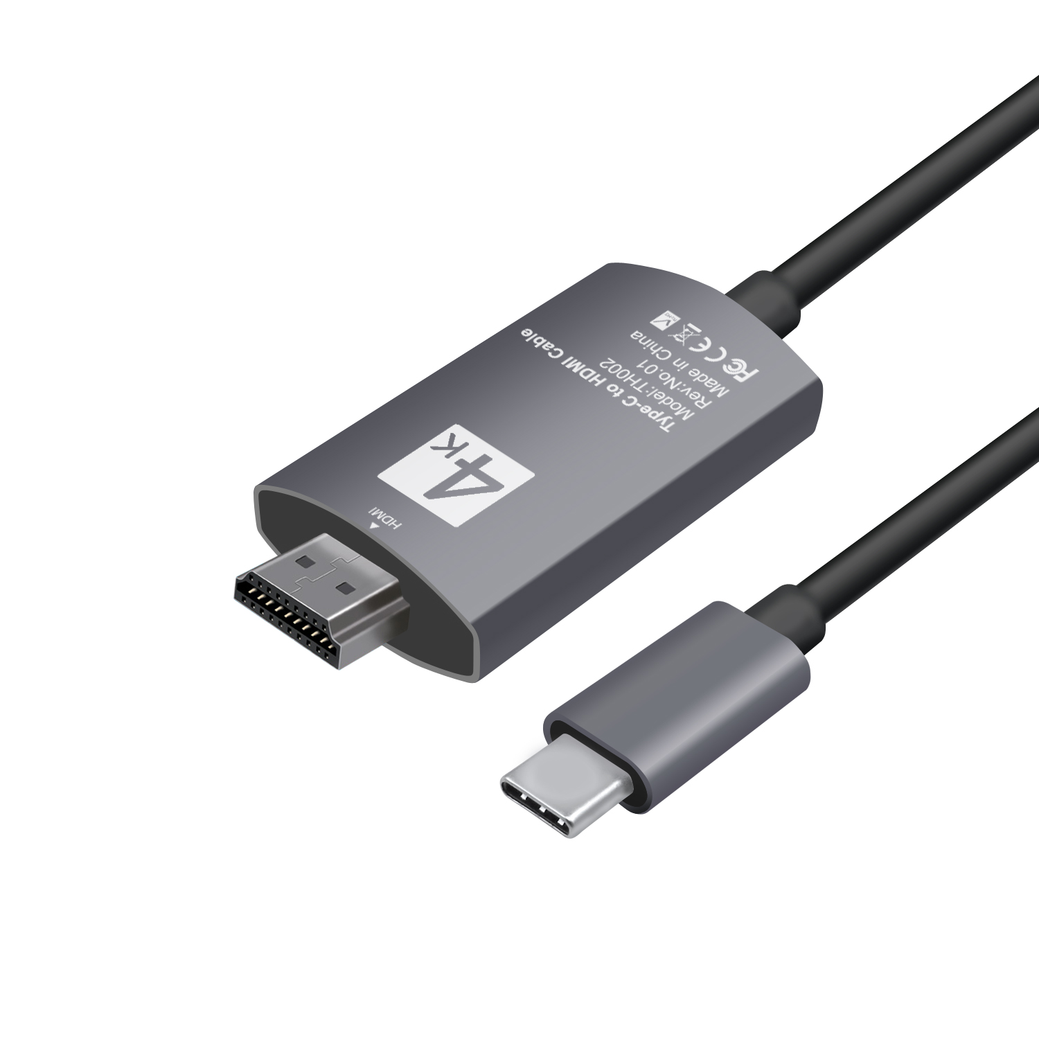 Cáp chuyển đổi USB Type C to HDMI 4K - Hàng nhập khẩu