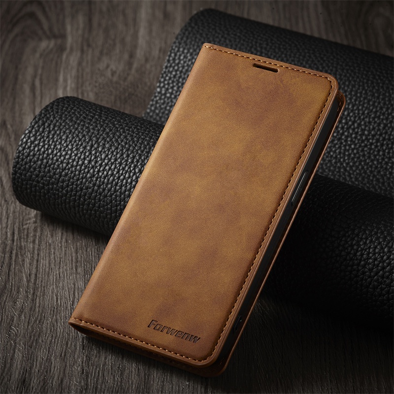 Bao da dạng ví cài thẻ dành cho iPhone 11 Pro Max / 12 Pro Max / 13 Pro Max lưng đen mềm