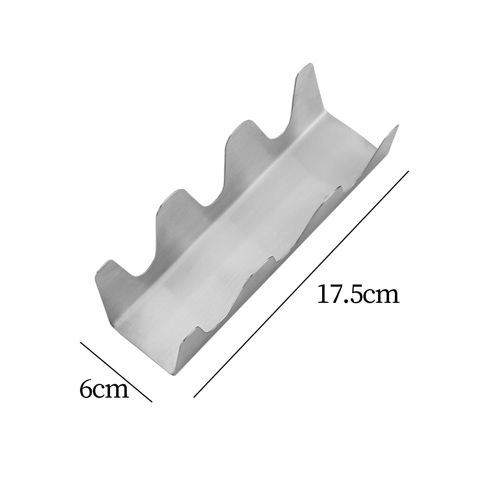 Taco Stand Rack Tray Baking Roll Rack Stainless Steel Taco Tray Kitchen Tool