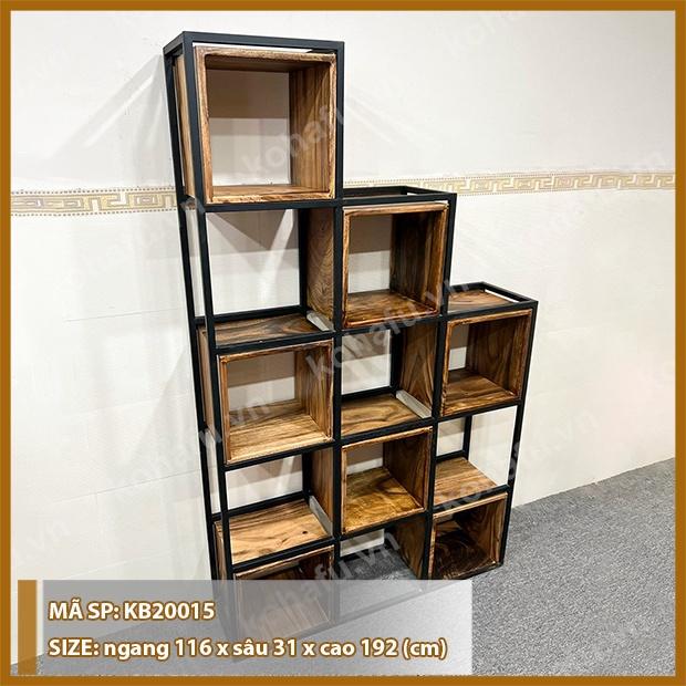 Kệ Gỗ Trang Trí Phòng Khách - KB20015