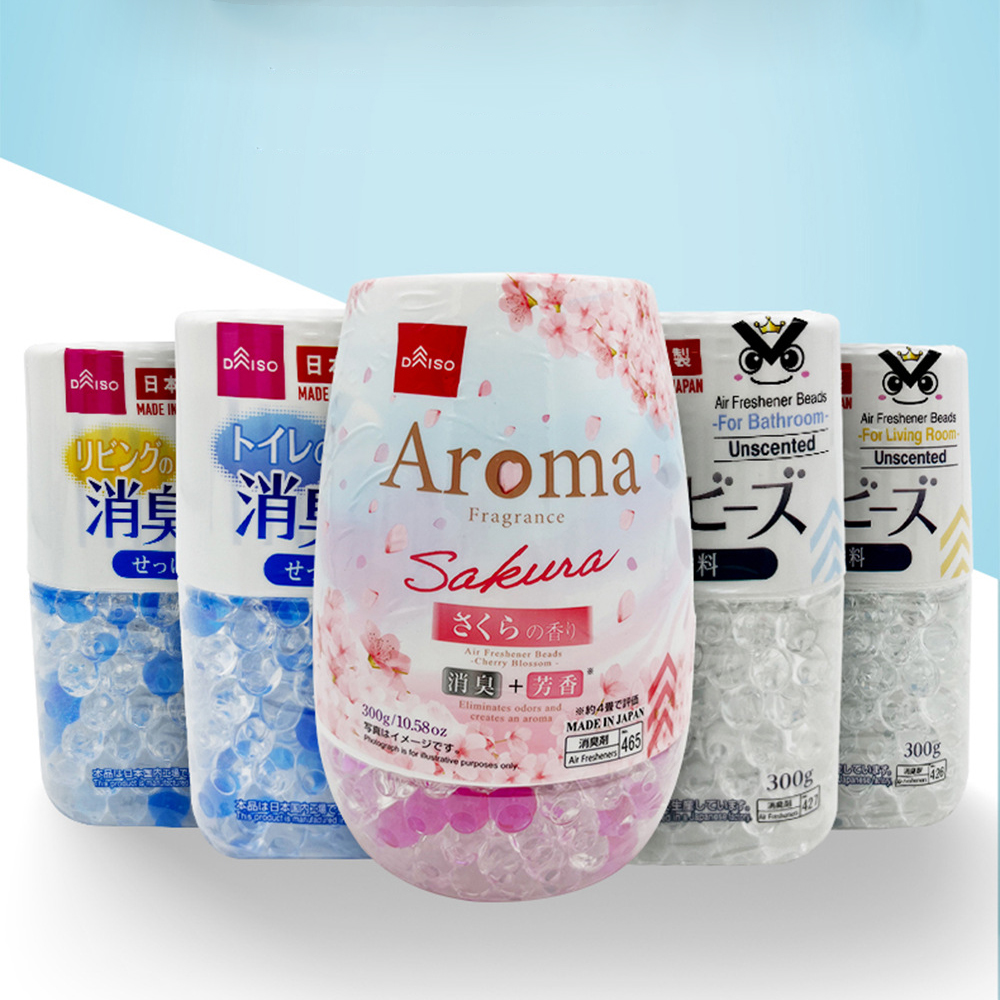 Hộp khử mùi, thơm phòng, tủ quần áo Daiso hương thảo mộc Nhật Bản 300g
