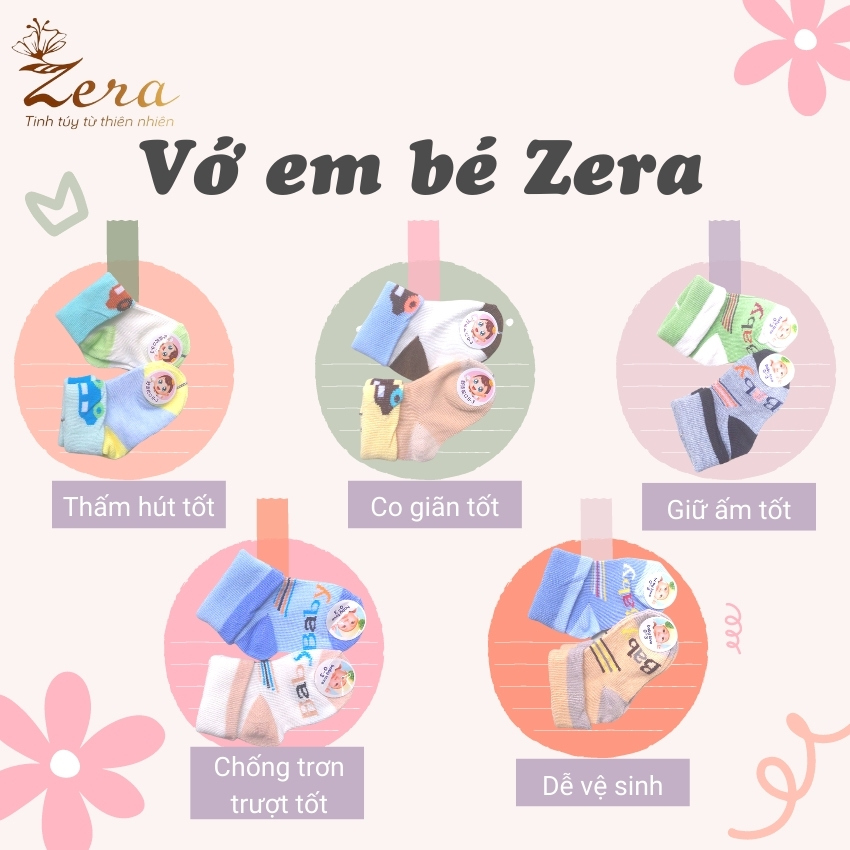 Vớ em bé Zera siêu đáng yêu