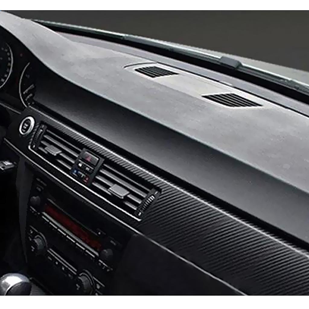 127x30cm Auto Carbon Fiber Vinyl Car Wrap Stickers Decal Film Sheet