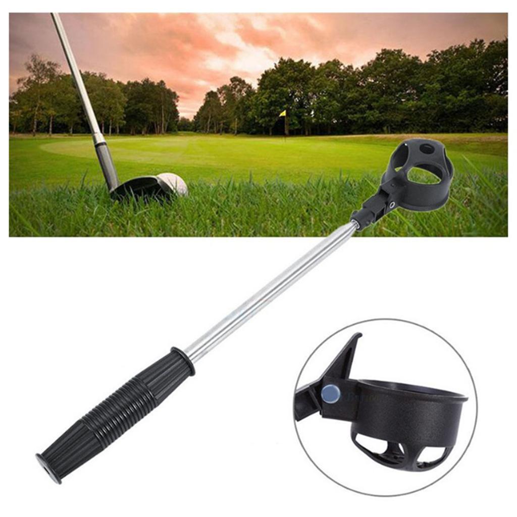 Folding Golf Ball Retriever Grabber Suction Cup Portable Picker Sucker Accessory