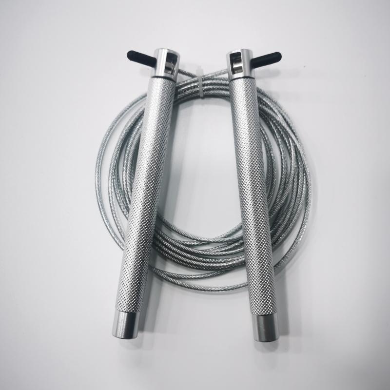 Tốc Độ Nhanh 2.5Mm Đường Kính 3M Nhảy Bỏ Qua Dây Vòng/Phút Hình Nhôm Thể Dục Với Bóng Bay