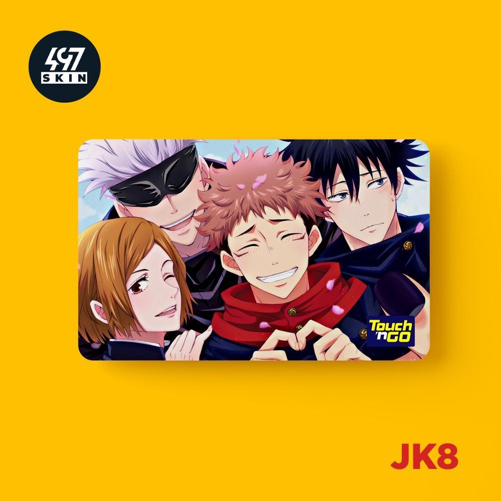 Skin Card Jujutsu Kaisen (Series 1) - Miếng Dán ATM, Thẻ Xe, Thẻ Từ, Thẻ Chung Cư - Chất Liệu Chống Xước - Chống Nước - JK6