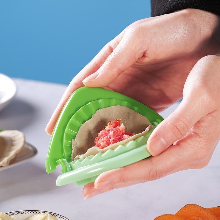 [Quà Tặng] Khuôn làm há cảo , bánh gối , bánh xếp , sủi cảo cao cấp , chất liệu nhựa cao cấp không ảnh hưởng đến sức khỏe