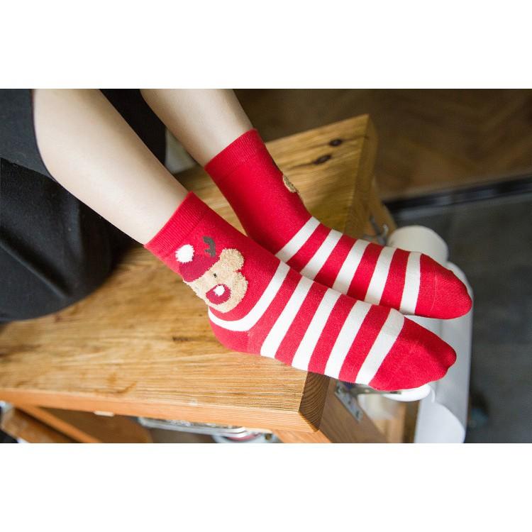 Combo 4 đôi tất Giáng sinh siêu cute