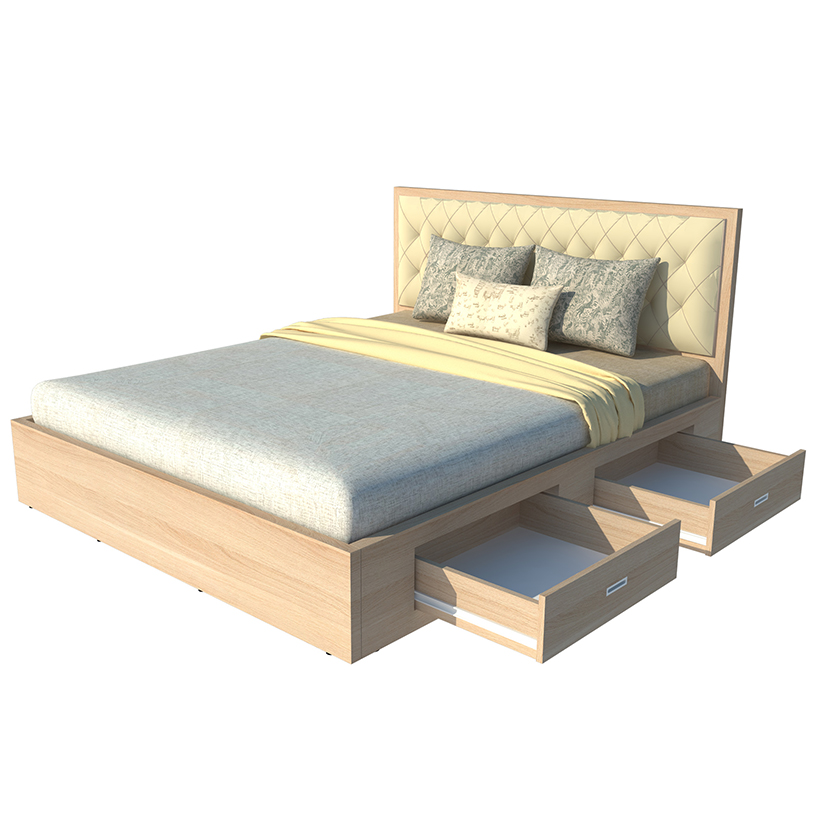 Giường 2 Hộc Kéo FG136 (140cm x 200cm)