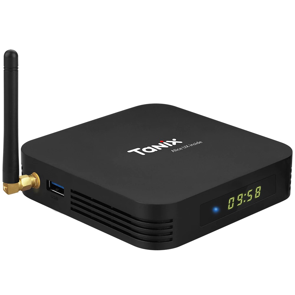 Android Tivi Box Tanix TX6 Bản Dual Wifi - Ram 4GB, Rom ATV, Android 9.0 - Hàng Chính Hãng