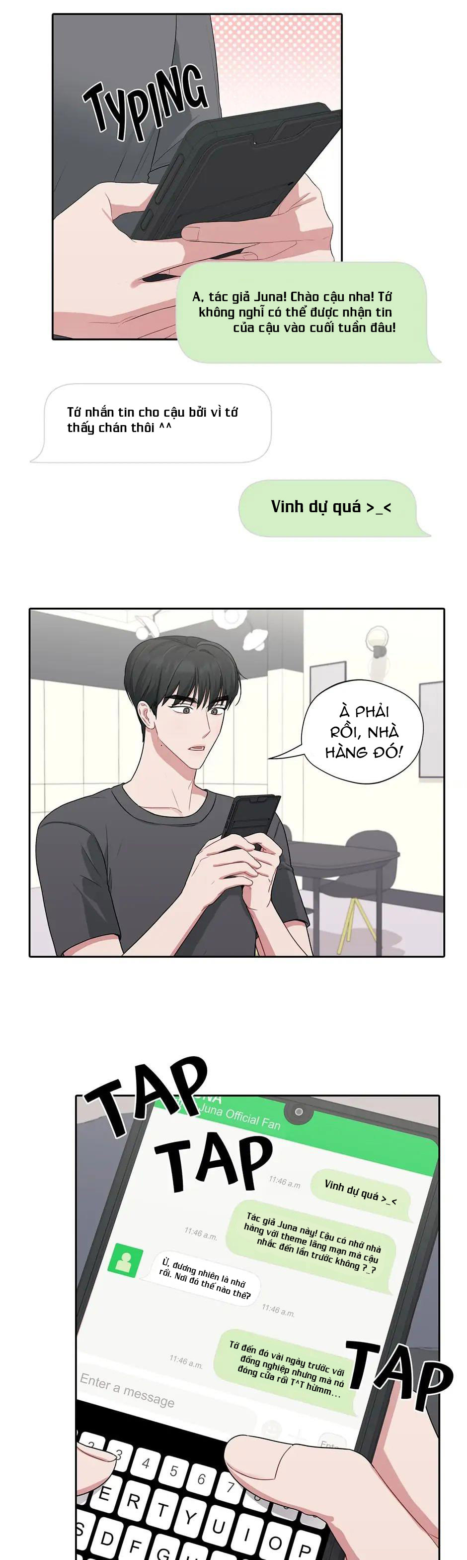 Sếp Là Fan Siêu Bự Của Tôi chapter 27.2 - Trang 11