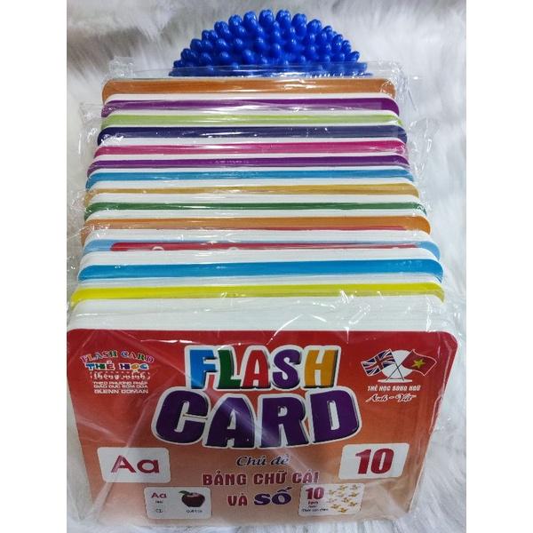 Bộ thẻ ( Flashcard ) lớn gồm 280 thẻ kích thước thẻ 12x16cm, 15 chủ đề thế giới xung quanh