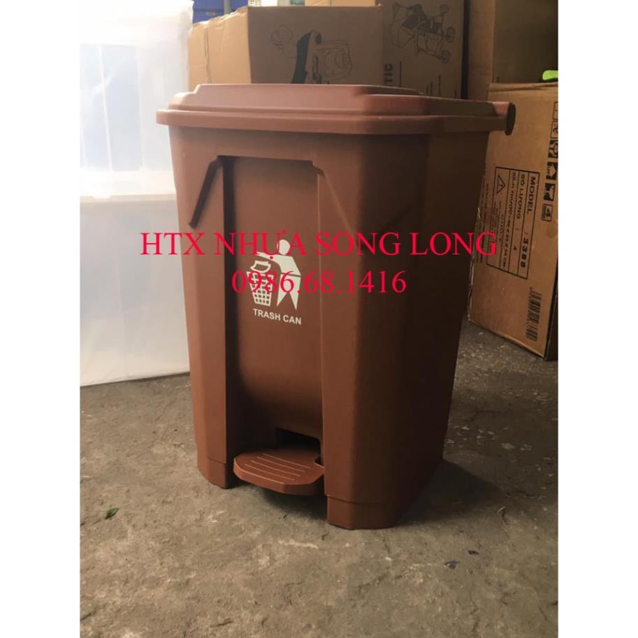 Thùng rác bật công nghiệp 55 Lít, 75 Lít