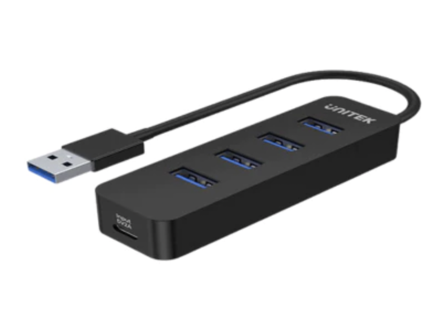 BỘ CHUYỂN USB3.2 TYPE-C RA 4 USB VÀ 1 TYPE C H1117A UNITEK - HÀNG CHÍNH HÃNG