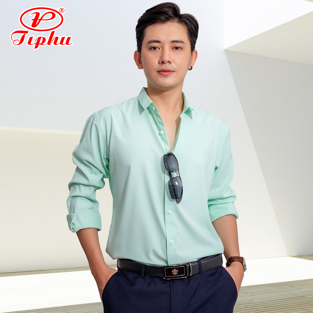 Áo sơ mi nam cao cấp big size, hiệu Amazing, dáng body ôm vừa tôn dáng đẹp, chất vải Bamboo, sắc màu đa dạng