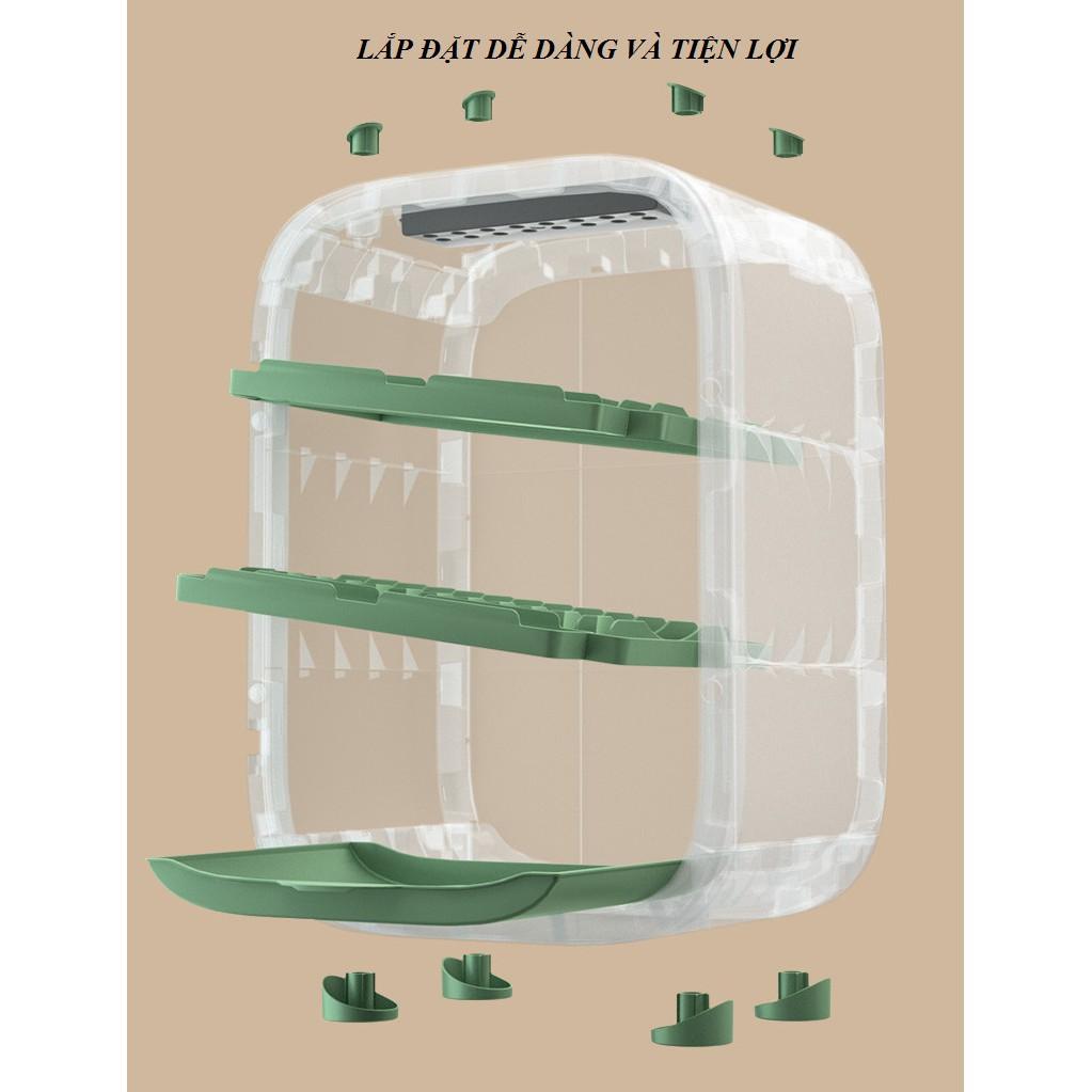 Tủ chén dĩa khử trùng tia cực tím GreenLife - Dung tích 35L