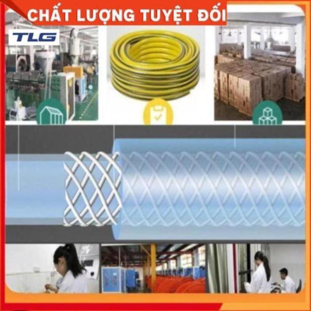 Bộ dây tăng áp 3 lần vòi xịt nước rửa xe, tưới cây loại 20m 206843