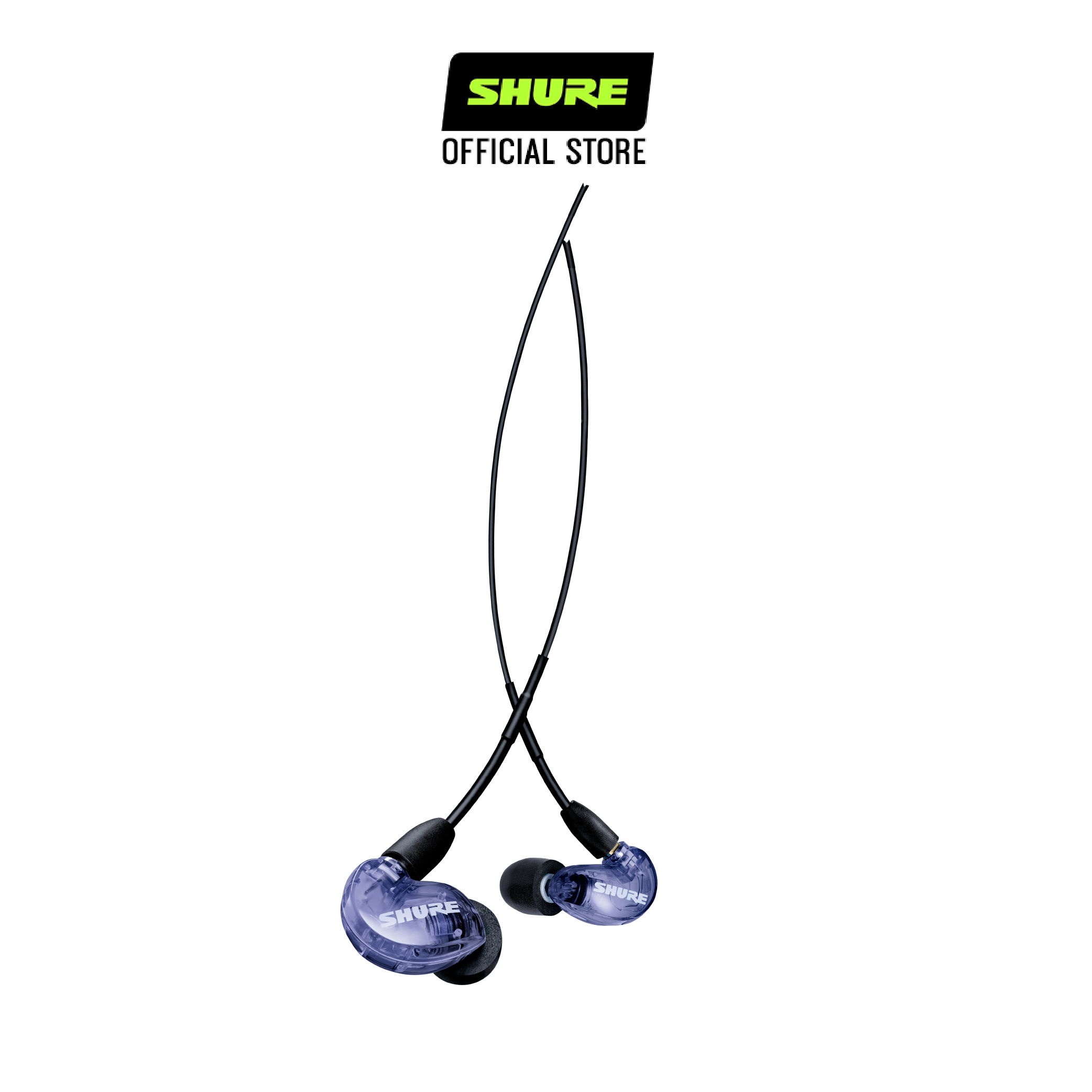 Tai nghe earphones Shure SE215 Purple Special Edition (Tím) - Hàng Chính Hãng