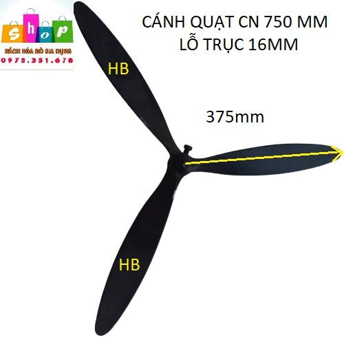Cánh quạt cây công nghiệp 750mm