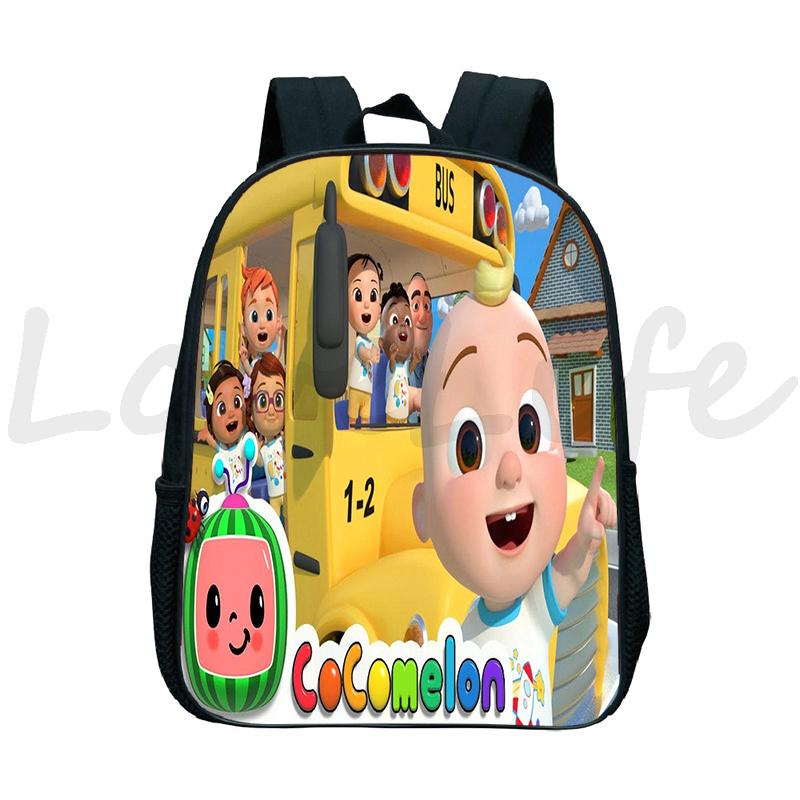 Cocomelon Ba Lô Trẻ Em Mẫu Giáo Túi Trường Túi Cho Bé Mochila Anime Có Túi Trẻ Em Ba Lô Cho Bé Mầm Non Tất