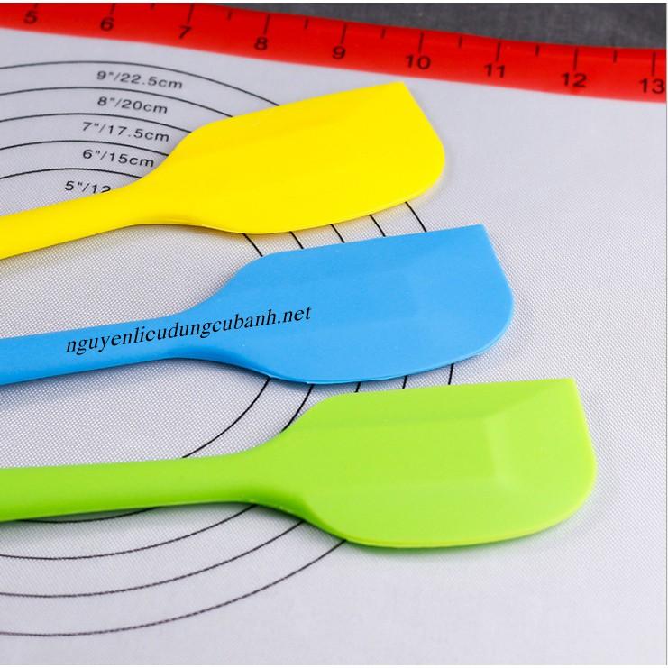 SPATULA - PHỚI DẸT TRỘN VÉT BỘT SILICON ĐÚC NGUYÊN KHỐI