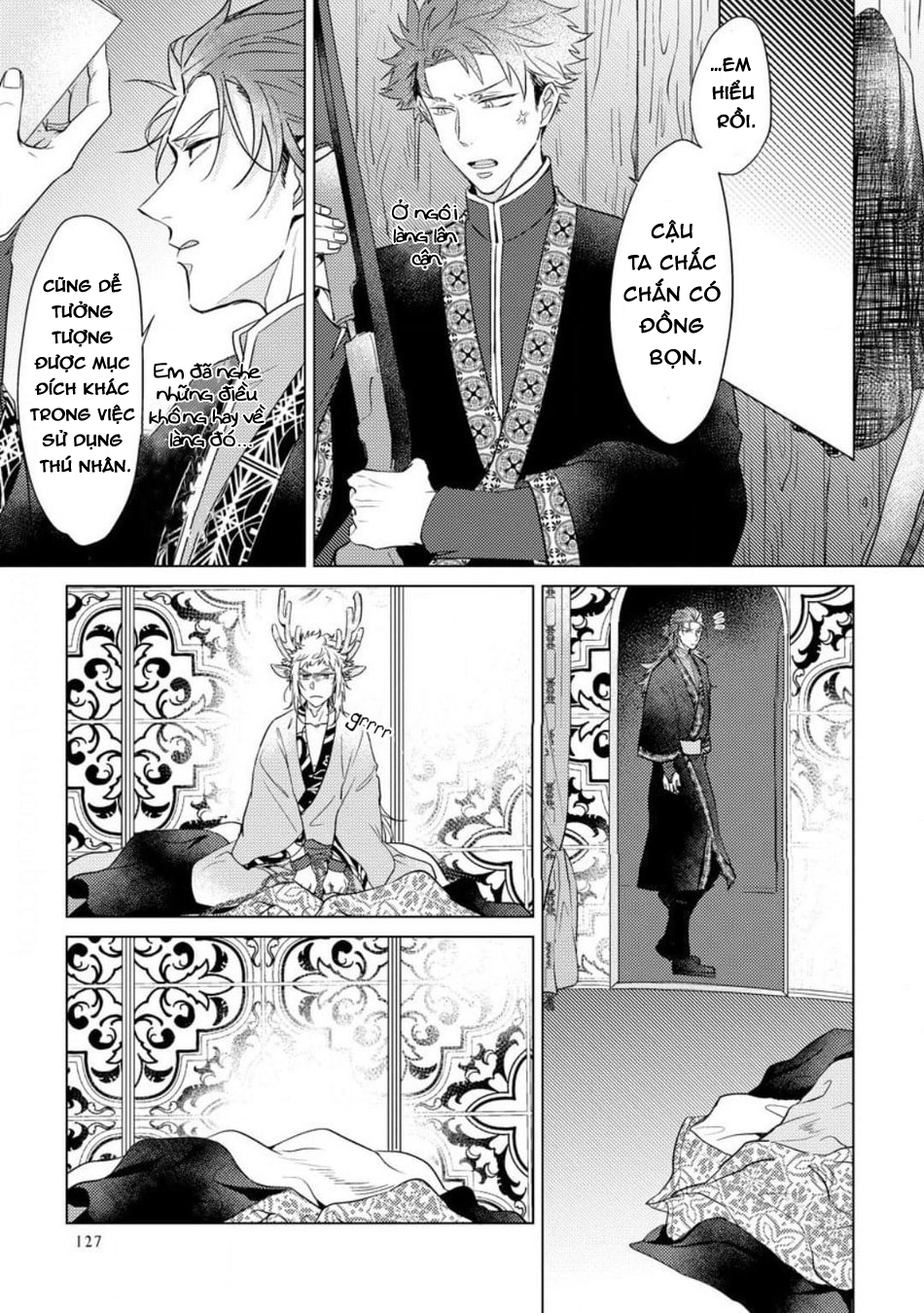 gặp gỡ em, thú nhân màu chàm trắng chapter 4 29