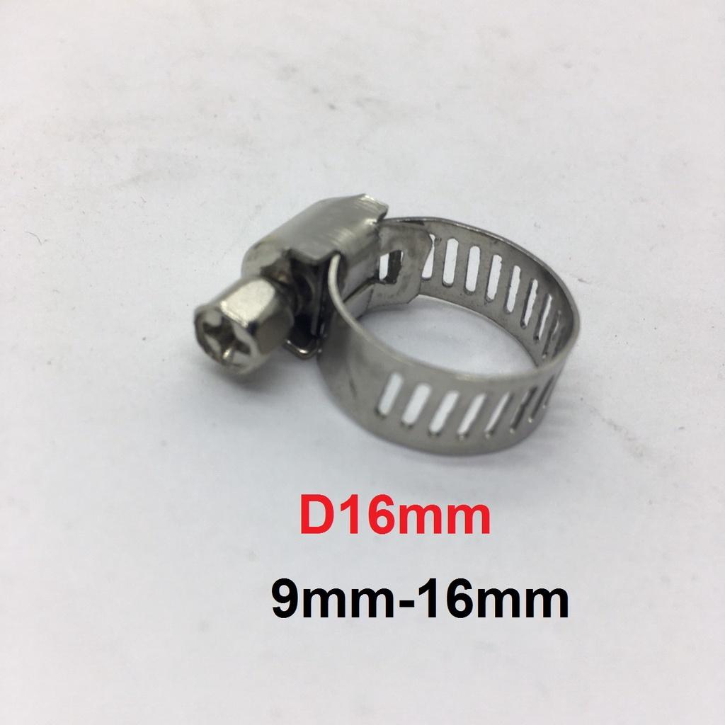 Cổ dê - Đai siết ống nước - đai siết inox D35 -D20 -D16