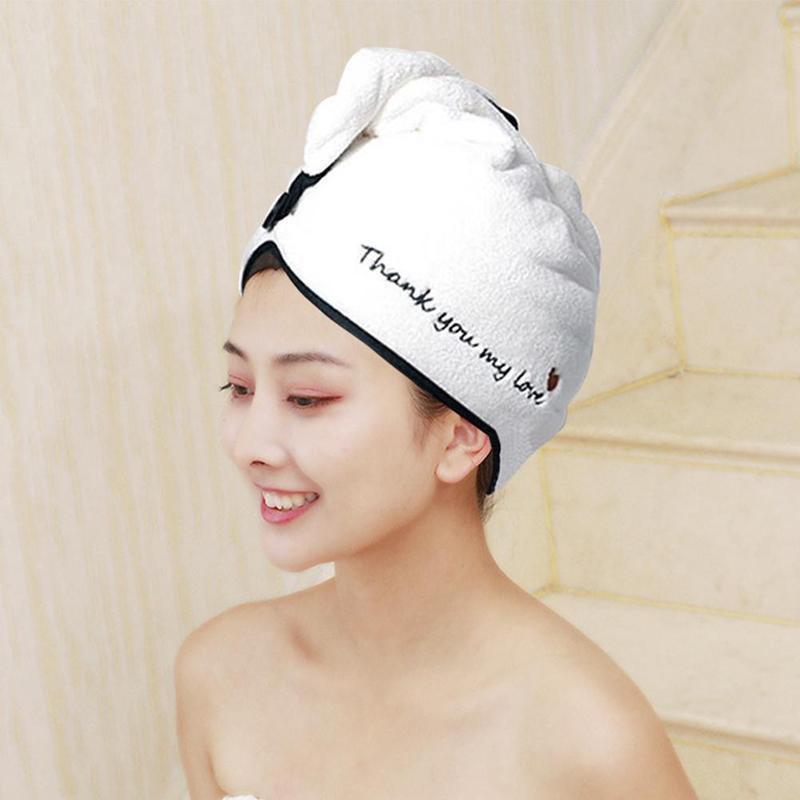 Khăn ủ Tóc, Khăn bông quấn đầu làm khô tóc siêu tốc My Love, turban quấn ủ tóc cho mẹ và bé