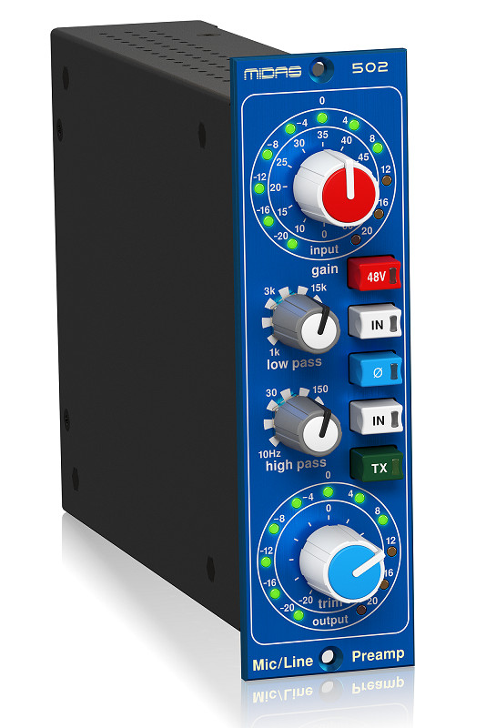 MIDAS MICROPHONE PREAMPLIFIER 502 V2-Hàng Chính Hãng