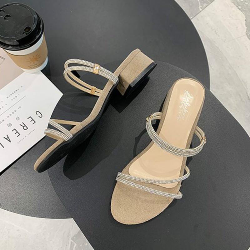 Giày Sandal Cao Gót Thời Trang Dành Cho Nữ
