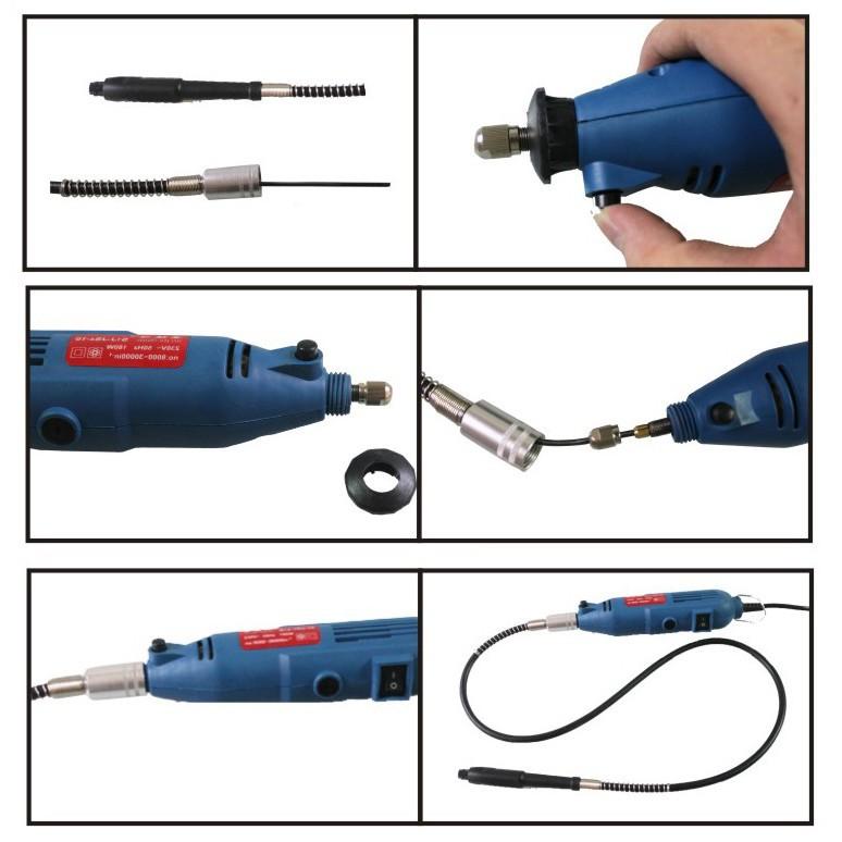 Máy khoan mài cắt đa năng 161PCS