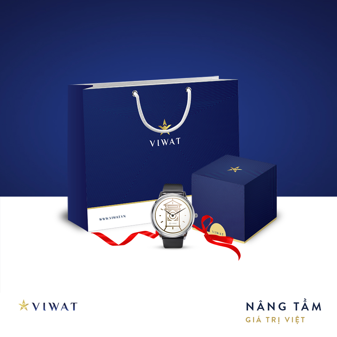 Đồng hồ nam dây Nato Viwat Sài Gòn VW-130S ( 38mm) Xanh dương đỏ