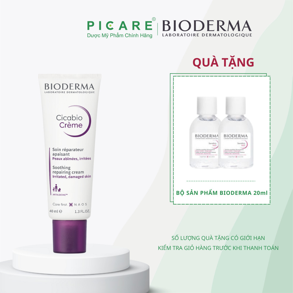 Kem Dưỡng Da BIODERMA CICABIO Cream 40ml - 28001